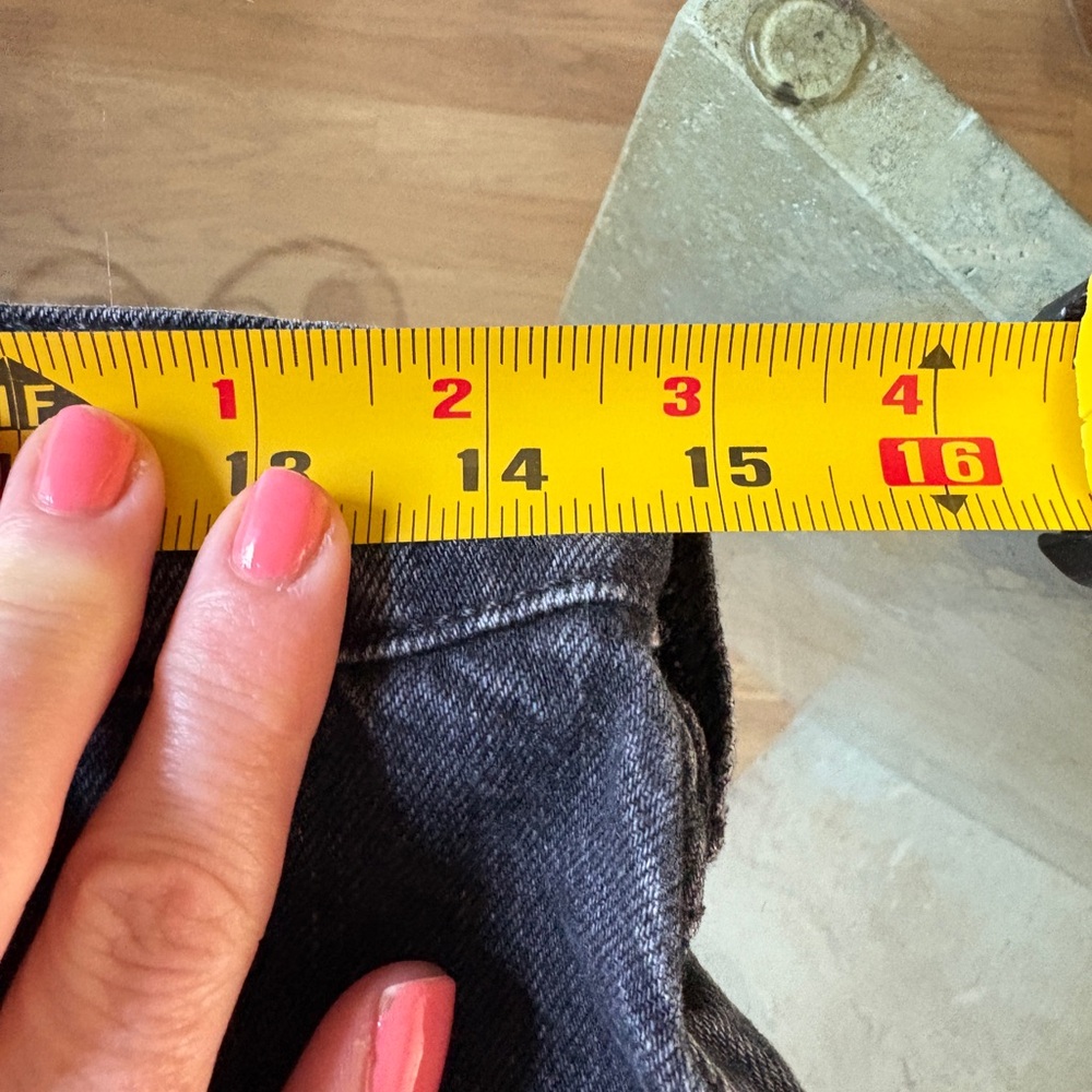 Frame Denim in inkwell Le High straight jeans - Picture 7 of 14